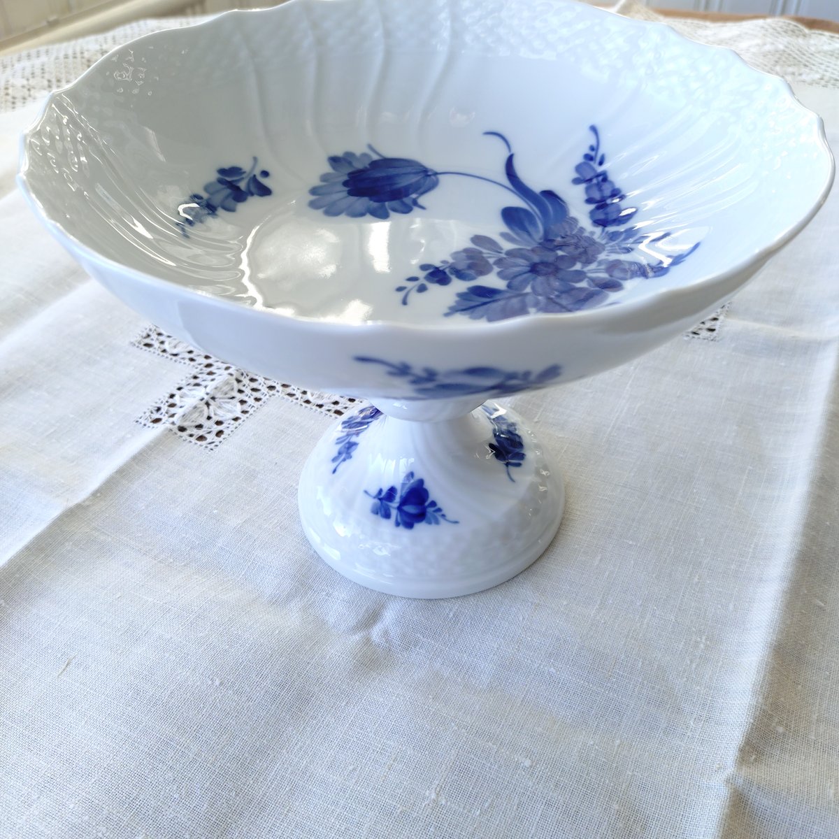 ロイヤルコペンハーゲンブルーフラワー カーブ コンポート① ロイヤルコペンハーゲンブルーフラワー カーブ コンポート① ROYAL