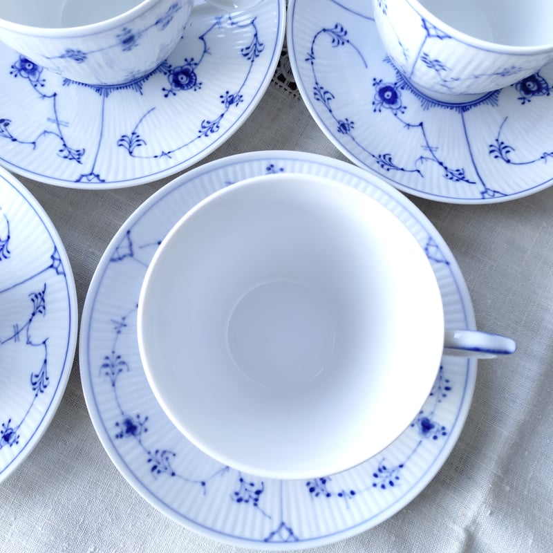 1950-1960年代のRoyalCopenhagenロイヤルコペンハーゲンブルー