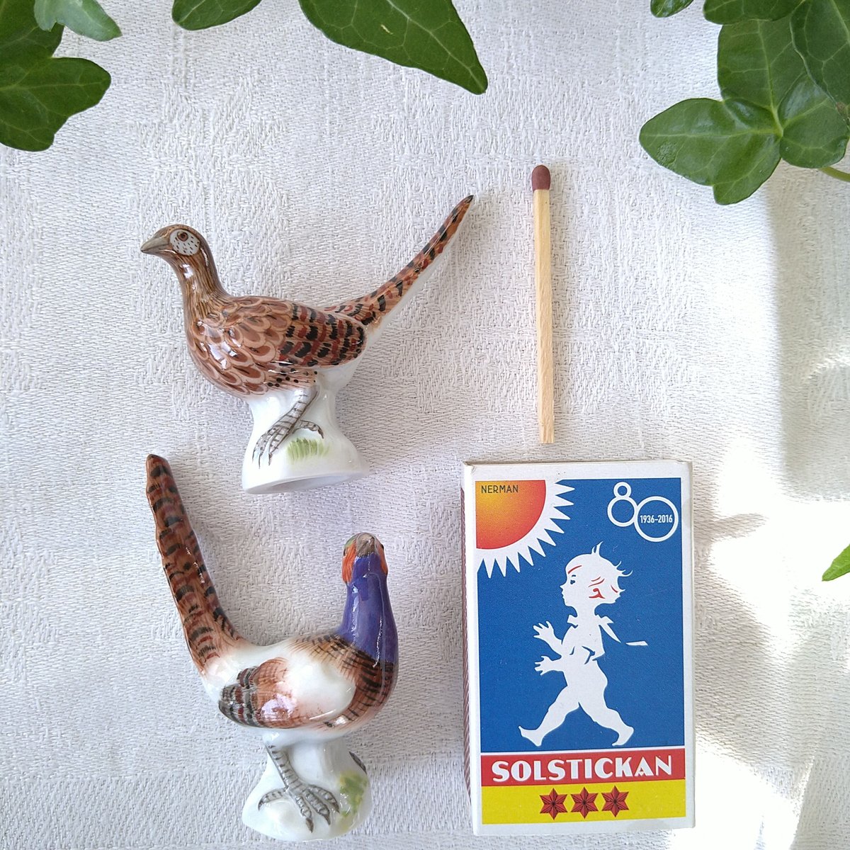 【USED】マイセン　meissen 置物　飾り　陶器　キジ　雉　小物 USED】マイセンmeissen 置物飾り陶器キジ雉小物