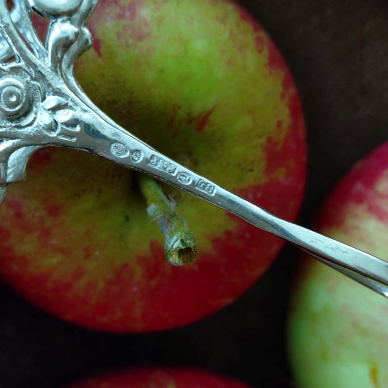 1933年スウェーデンJ.M.Johansson社シルバー830ケーキトング長さ約16