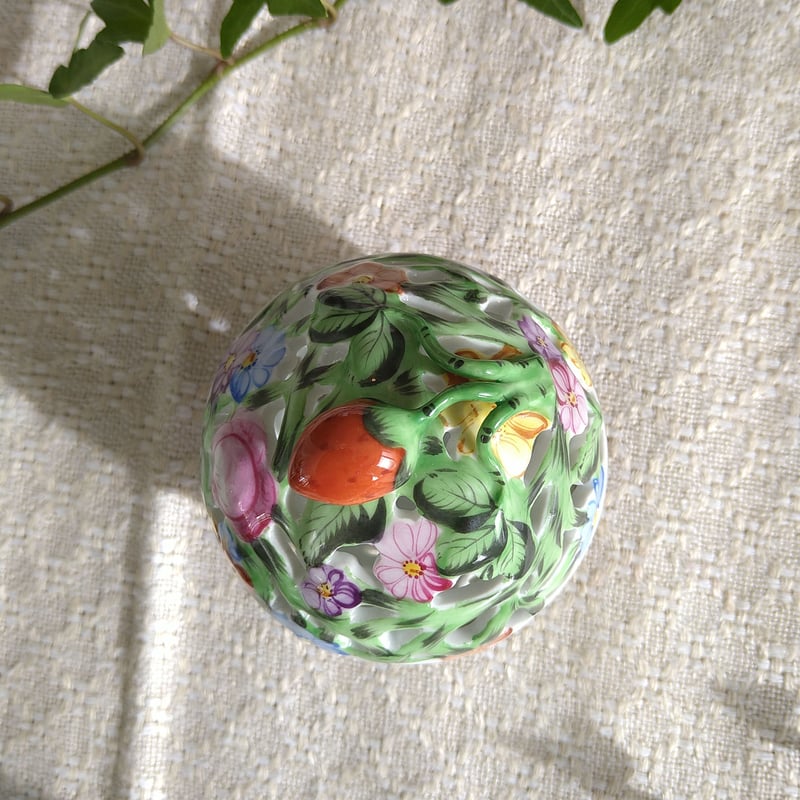 Herendヘレンドファンタジーボンボン入れ高さ8㎝/Bonbonnière