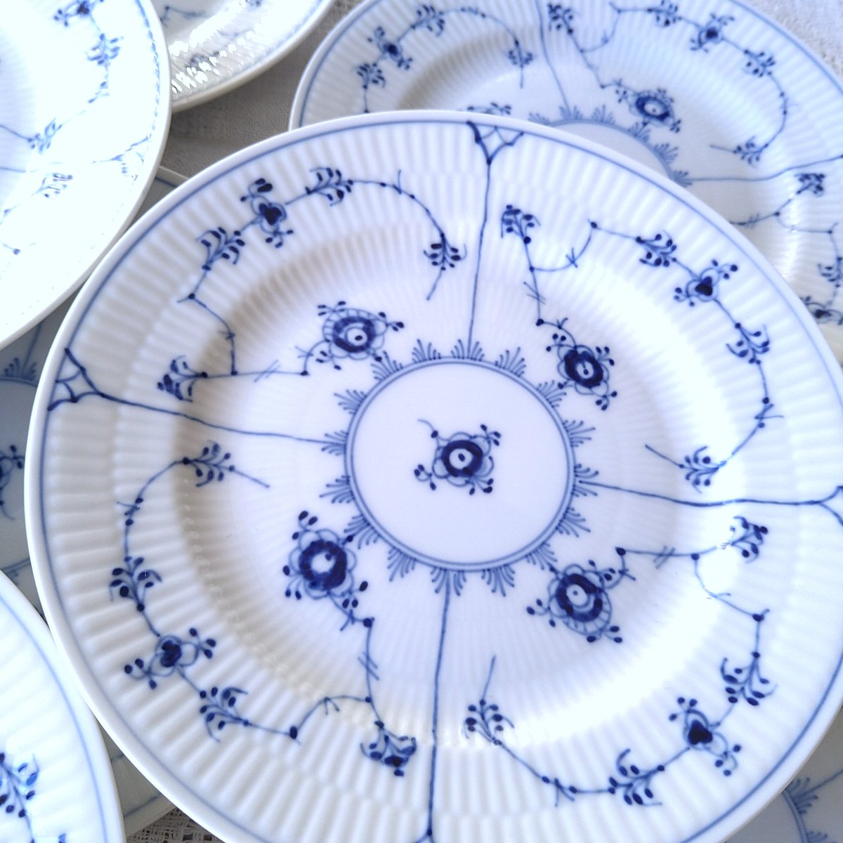 1963年のRoyalCopenhagenロイヤルコペンハーゲンブルーフルーテッド