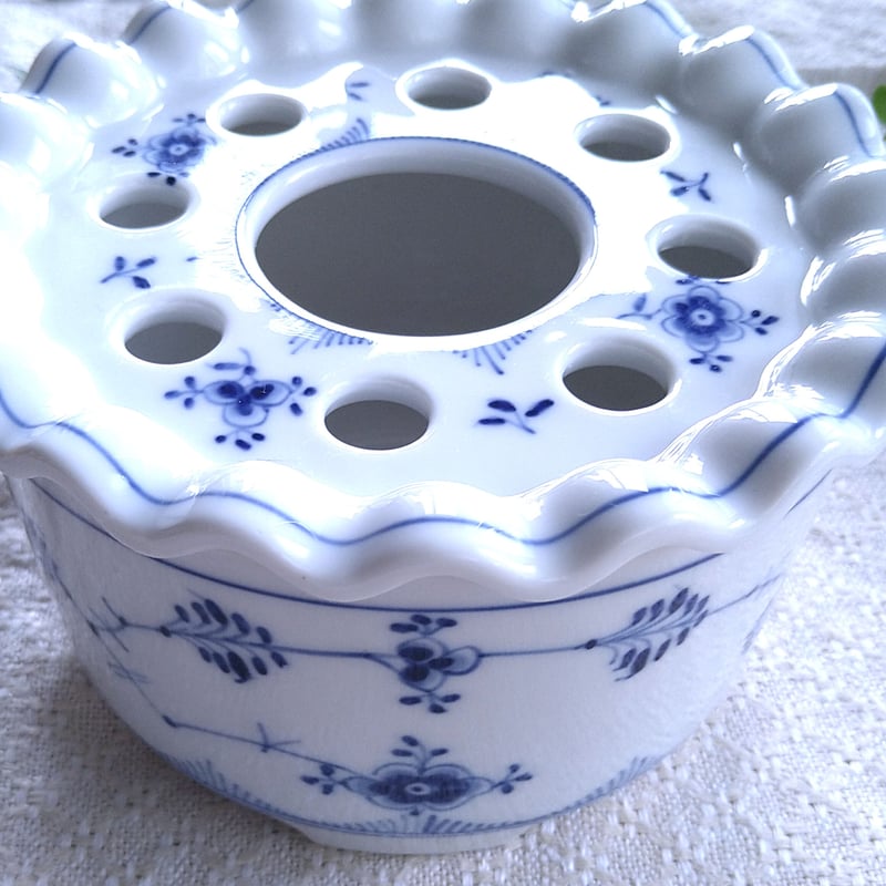 ✨レア！ ロイヤルコペンハーゲン ブルーフラワー ポットウォーマー 1942年のRoyalCopenhagenブルーフルーテッドプレインのポット