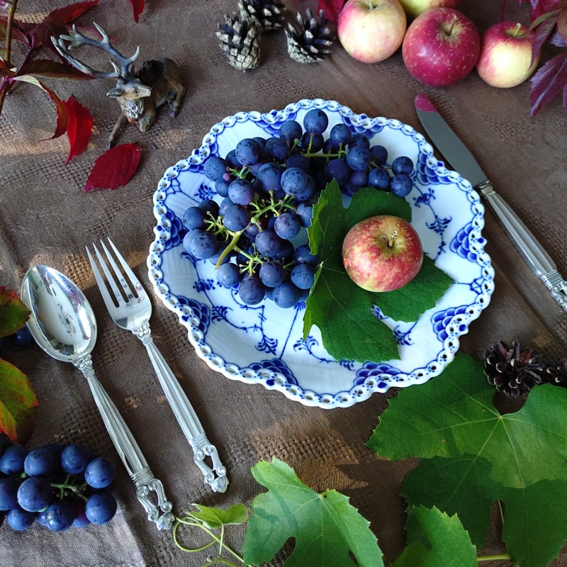 1975-1979年RoyalCopenhagenFullLaceフルレース直径約25㎝Dのお