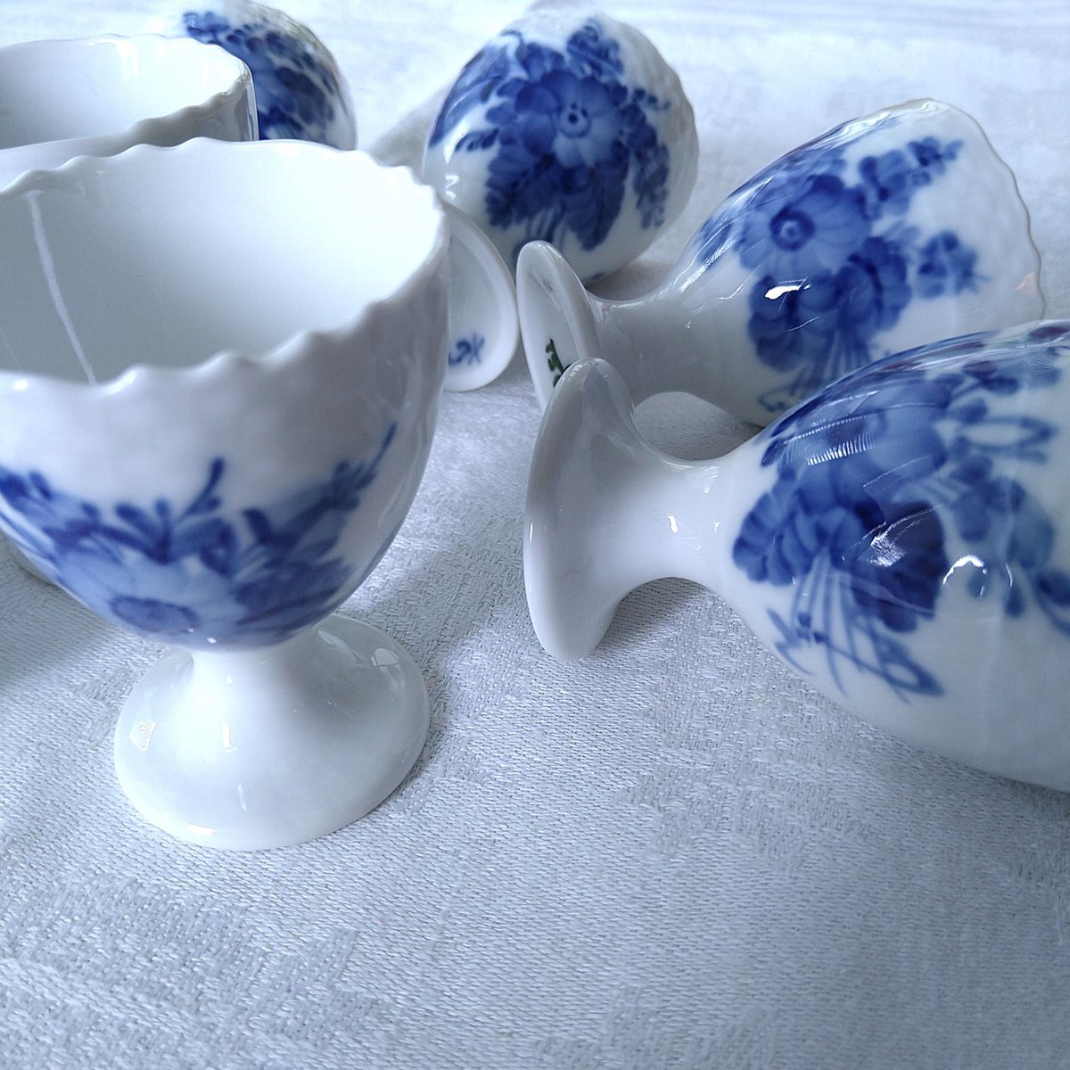 RoyalCopenhagenブルーフラワーカーブのエッグスタンド/BlueFlowerCur