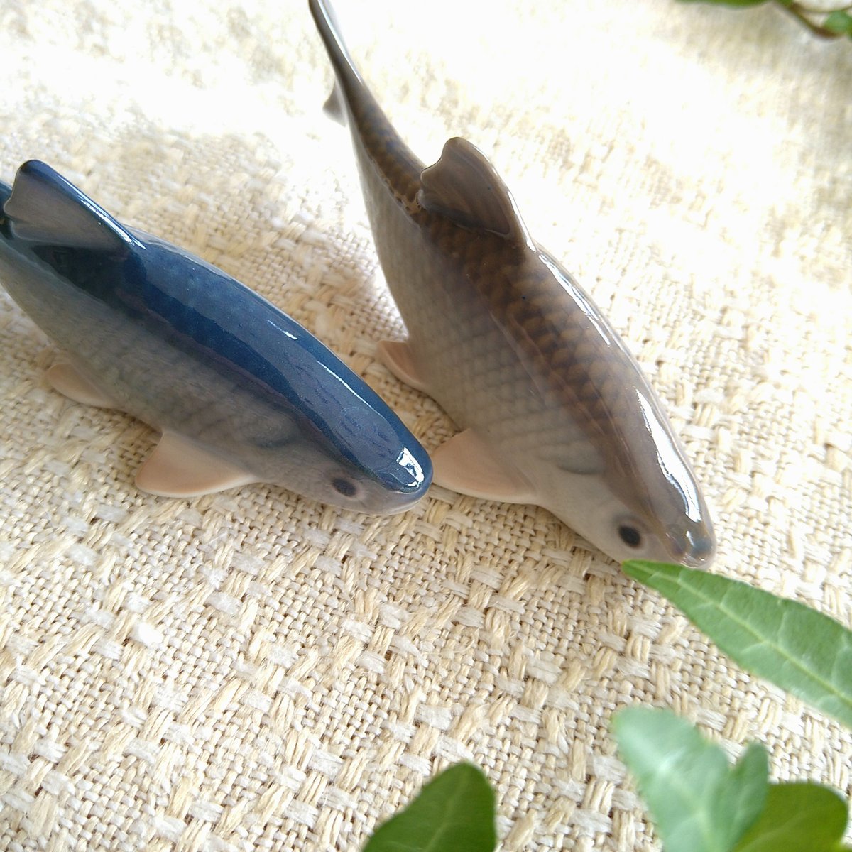 BingGrondahビングオーグレンダールの魚/Fish figure8.5cmL | アン