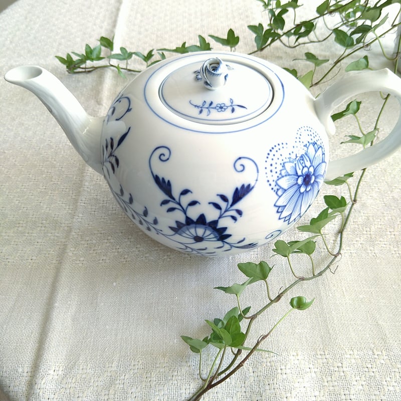 MEISSEN／マイセン ブルーオニオン ティーポット リサイクルショップ