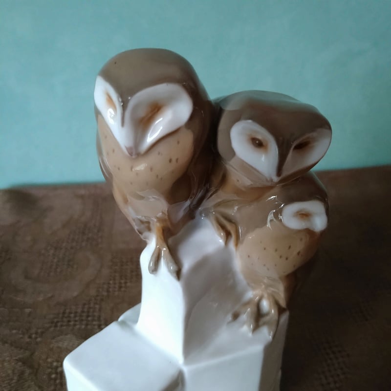 MEISSEN フクロウデザイン プレート 2005年製 MEISSEN フクロウデザイン プレート 2005年製 MEISSEN フクロウ