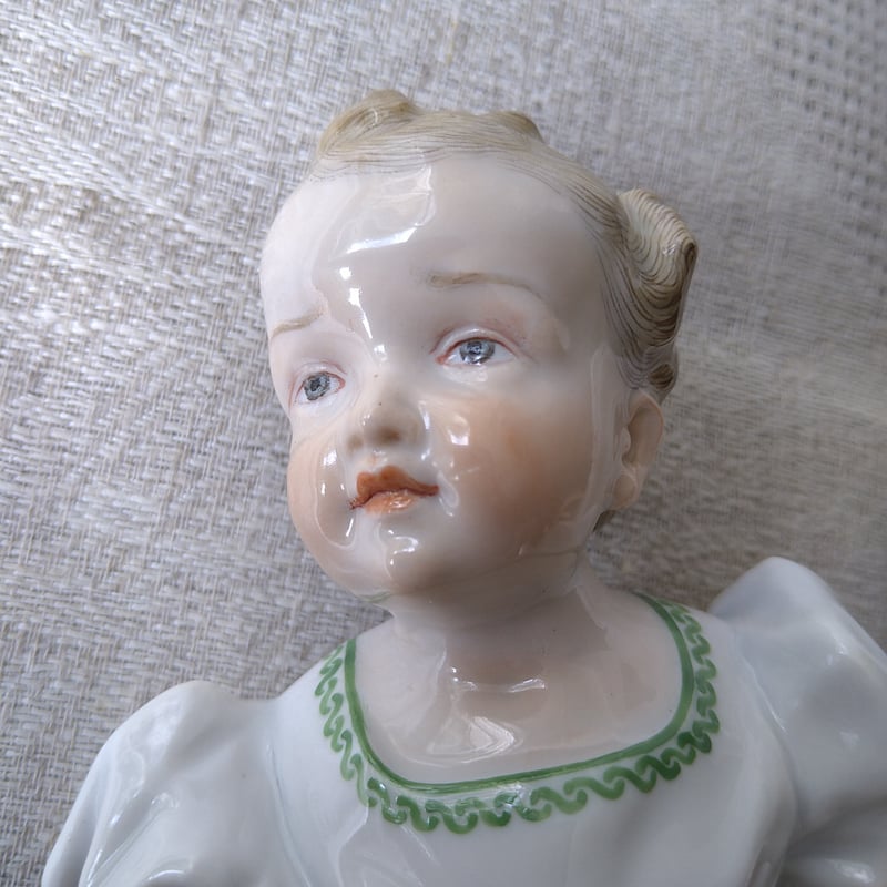 西ドイツ製　ビンテージのkoestel社の聖母子のお人形！丁寧に造られた可愛い！ Yahoo!オークション - KPM真作 19世紀ドイツ手描き陶板画 小椅子