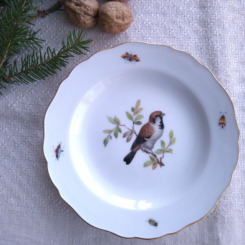 Meissen マイセン/※珍品 1級品 陶板 鳥 Meissen マイセン/※珍品 1級品 陶板 鳥 Meissen マイセン/※珍品 1級品