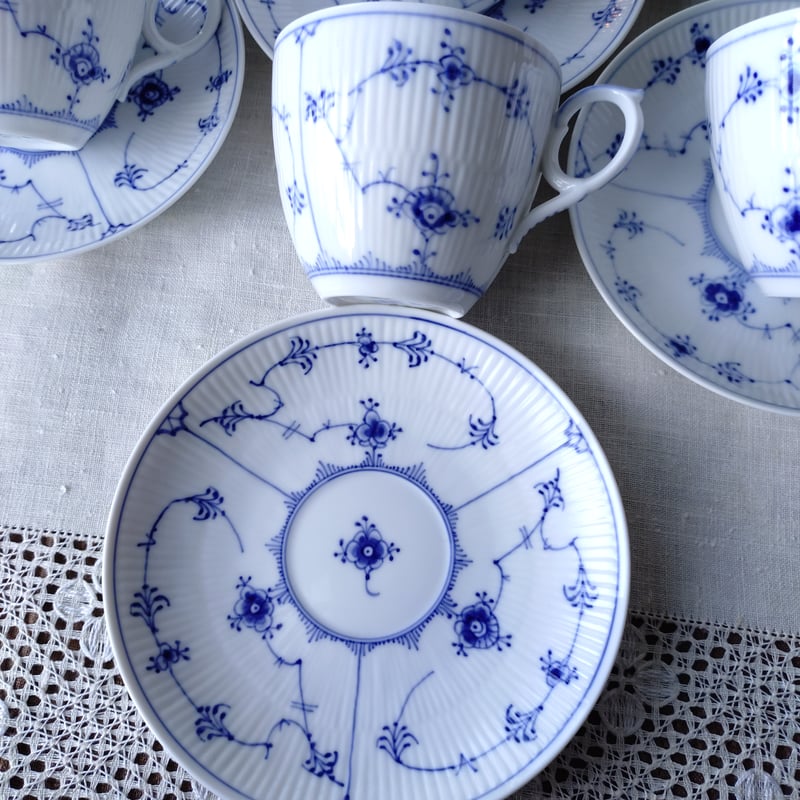 1950-1960年代のRoyalCopenhagenロイヤルコペンハーゲンブルー