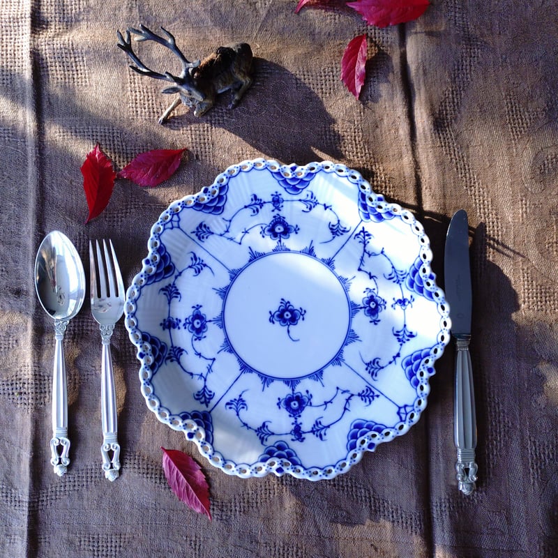 1975-1979年RoyalCopenhagenFullLaceフルレース直径約25㎝Dのお