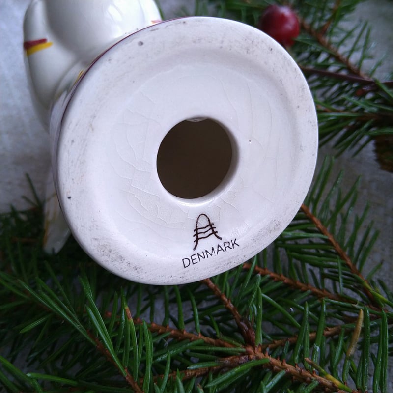 Aluminiaアルミニアの天使キャンドルホルダー高さ約13㎝H/CandleStand