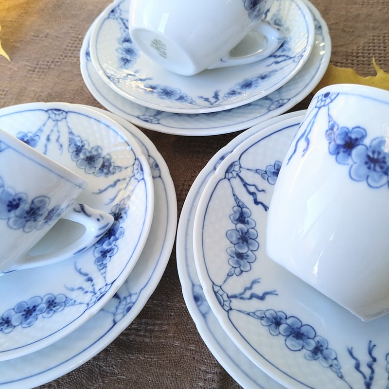 ビングオーグレンダール　エンパイアシリーズ　ケーキプレート4枚セット ビングオーグレンダール エンパイアシリーズ ケーキプレート4枚