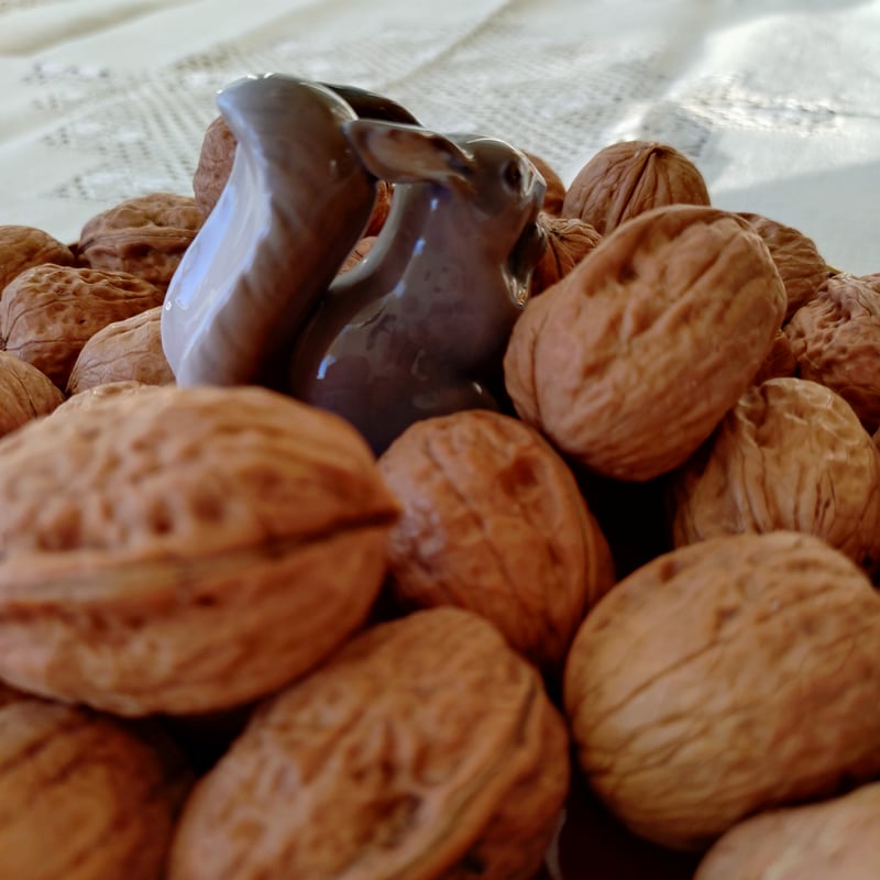 RoyalCopenhagenロイヤルコペンハーゲンのナッツだぜ❣❤️なリス