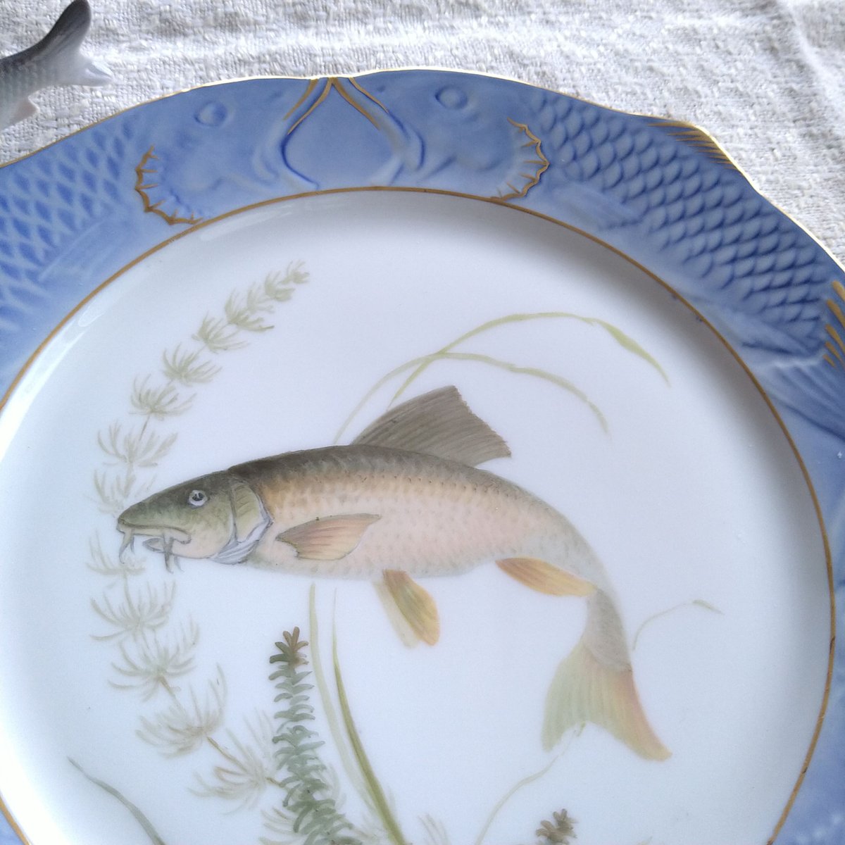 1924~1934年RoyalCopenhagenコイ亜科淡水魚バーベル🐟さかなの 1924~1934年RoyalCopenhagenコイ亜科淡水魚バーベル🐟さかなの