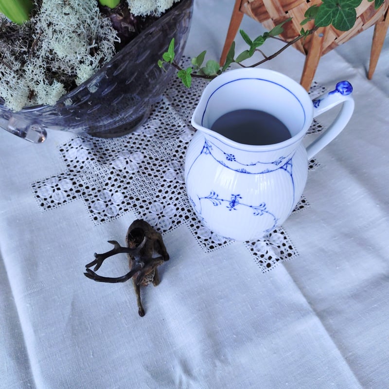 1955年RoyalCopenhagenブルーフルーテッドプレインの大きめジャグは高