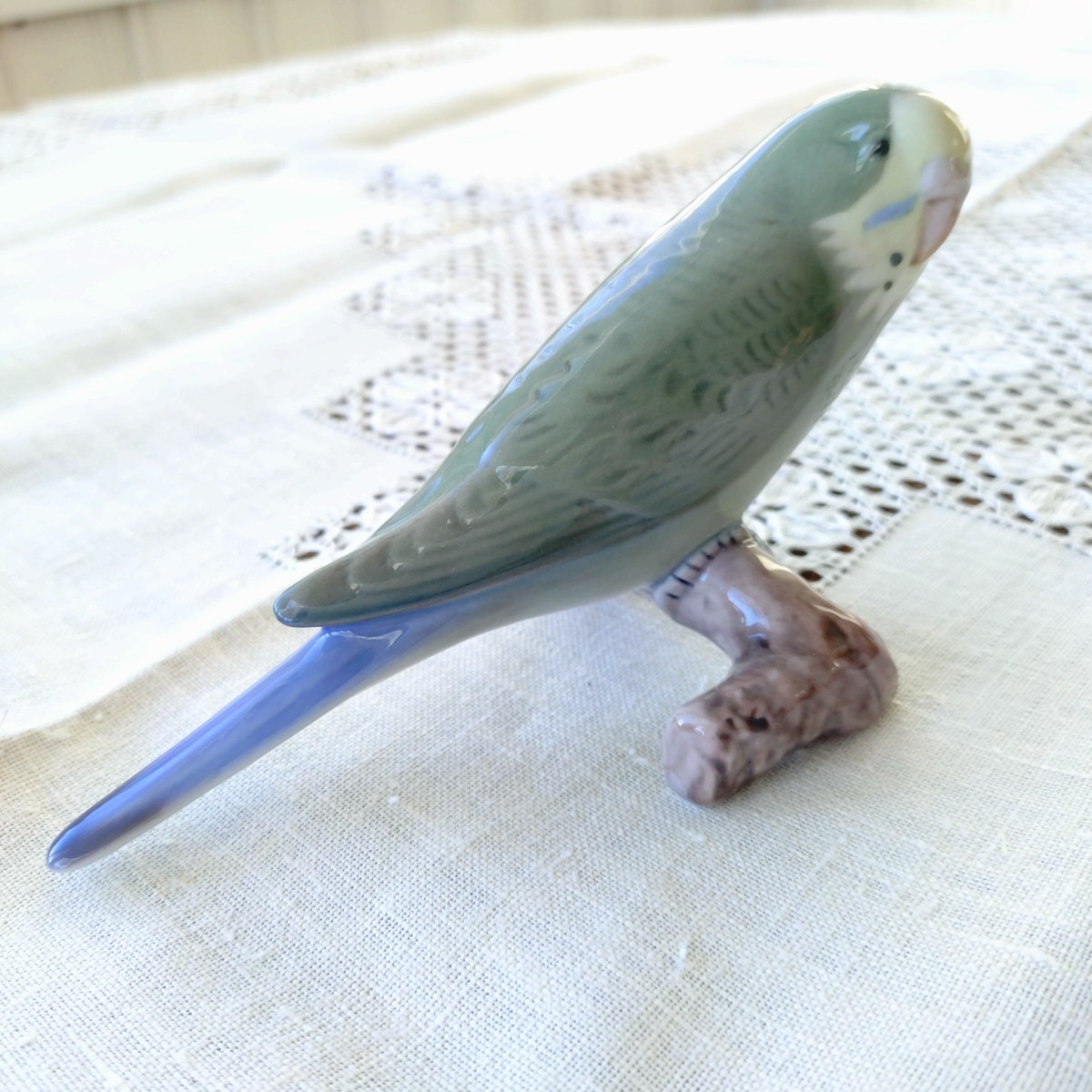 Bing＆Grondahlビングオーグレンダールのセキセイインコのピーちゃん