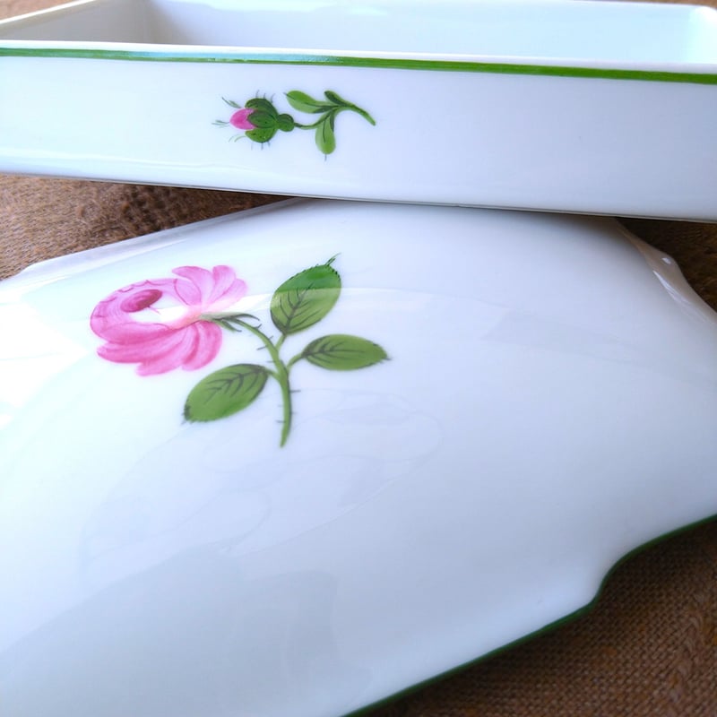 Augartenアウガルテンのウィンナーローズ🌹の小物たちとケシの花のミニ