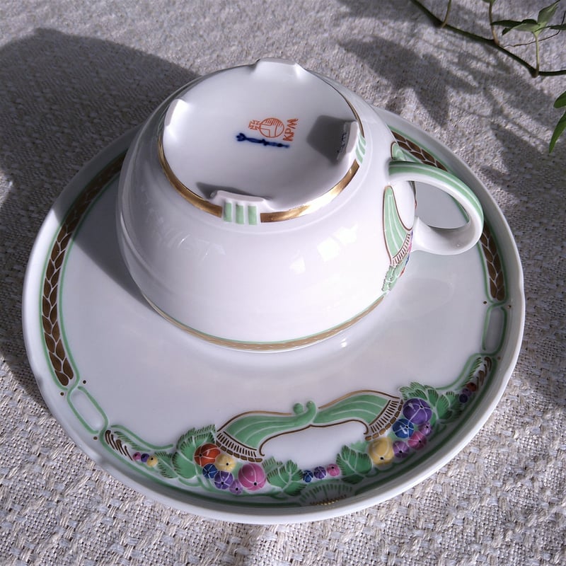 KPMベルリンのケレスカップソーサー/KPMBerlin Ceres cup and KPMベルリンのケレスカップソーサー/KPMBerlin Ceres cup and