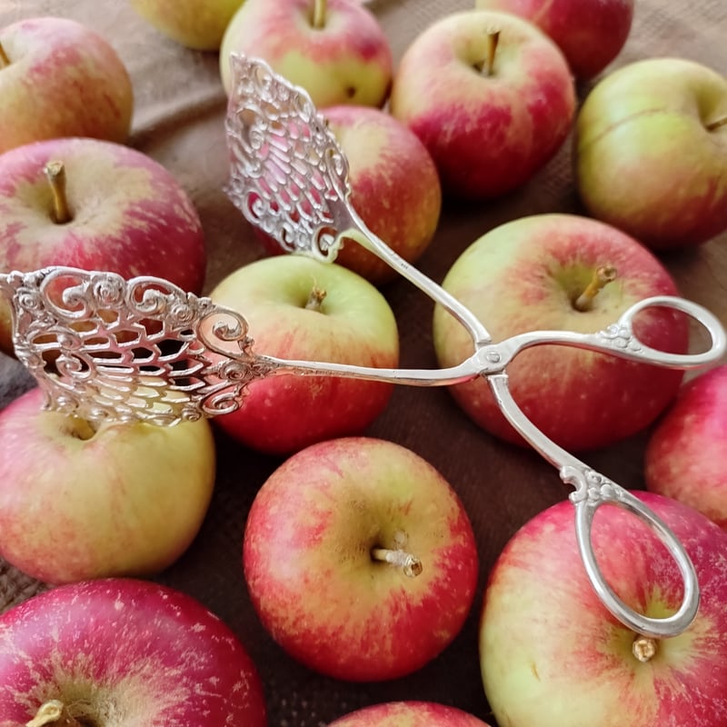 1933年スウェーデンJ.M.Johansson社シルバー830ケーキトング長さ約16