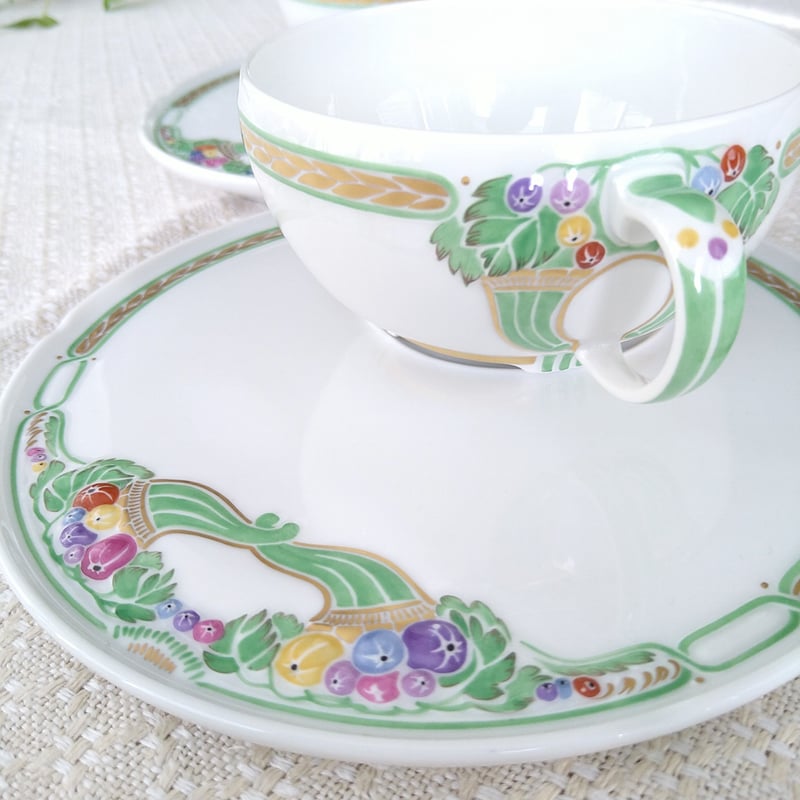 KPMベルリンのケレスカップソーサー/KPMBerlin Ceres cup and KPMベルリンのケレスカップソーサー/KPMBerlin Ceres cup and