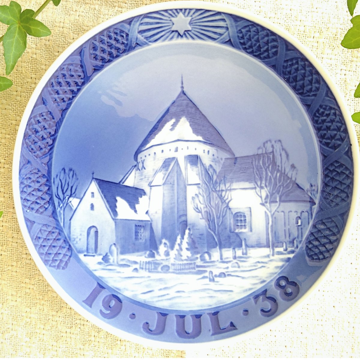 ロイヤルコペンハーゲン イヤープレート 1938 年 昭和13年 【公式通販】