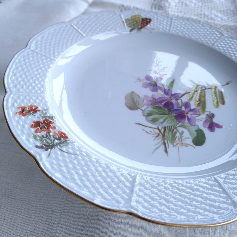 マイセンコンポート マイセン・MEISSEN ブルー オニオン コンポート 19 世紀