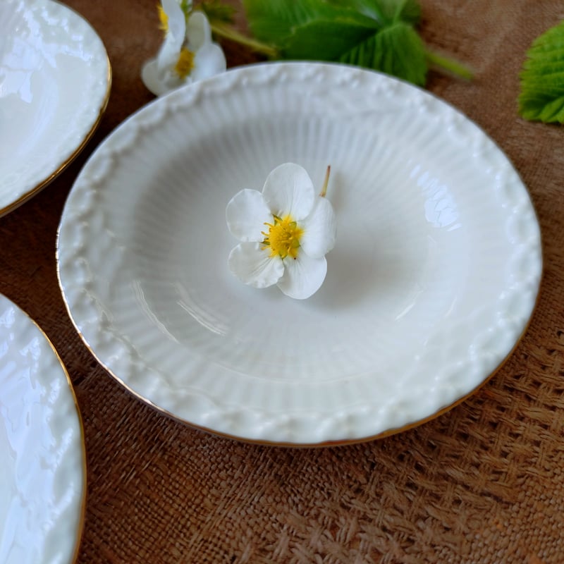 貴重 ロイヤルコペンハーゲン ホワイトフルーテッド ハーフレース