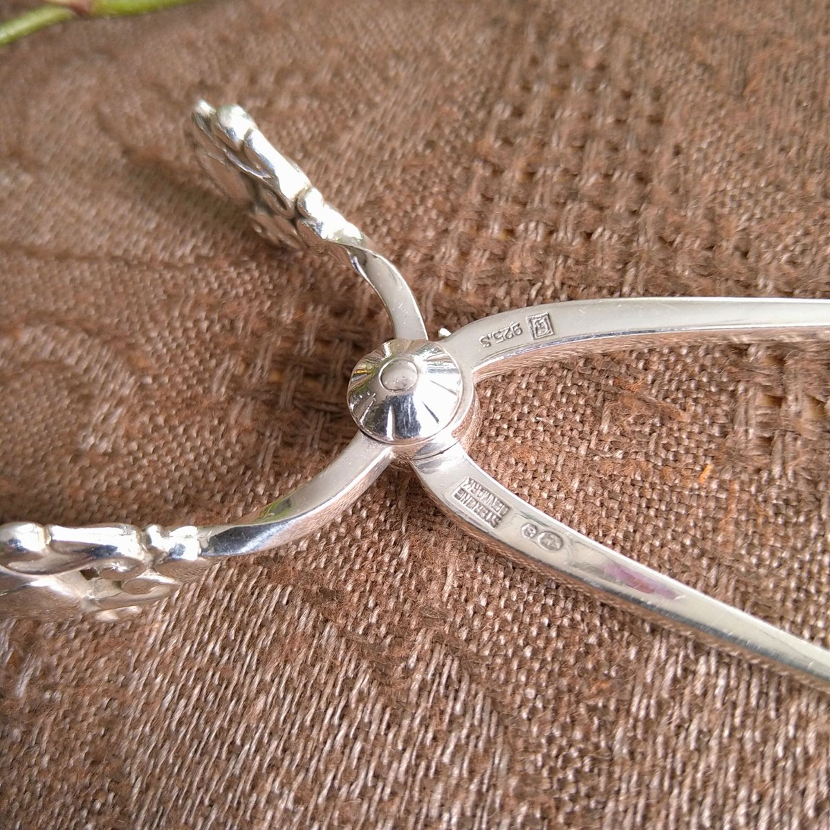 GeorgJensenエコーンのシュガートング/Acorn Sugartongs | アンティ