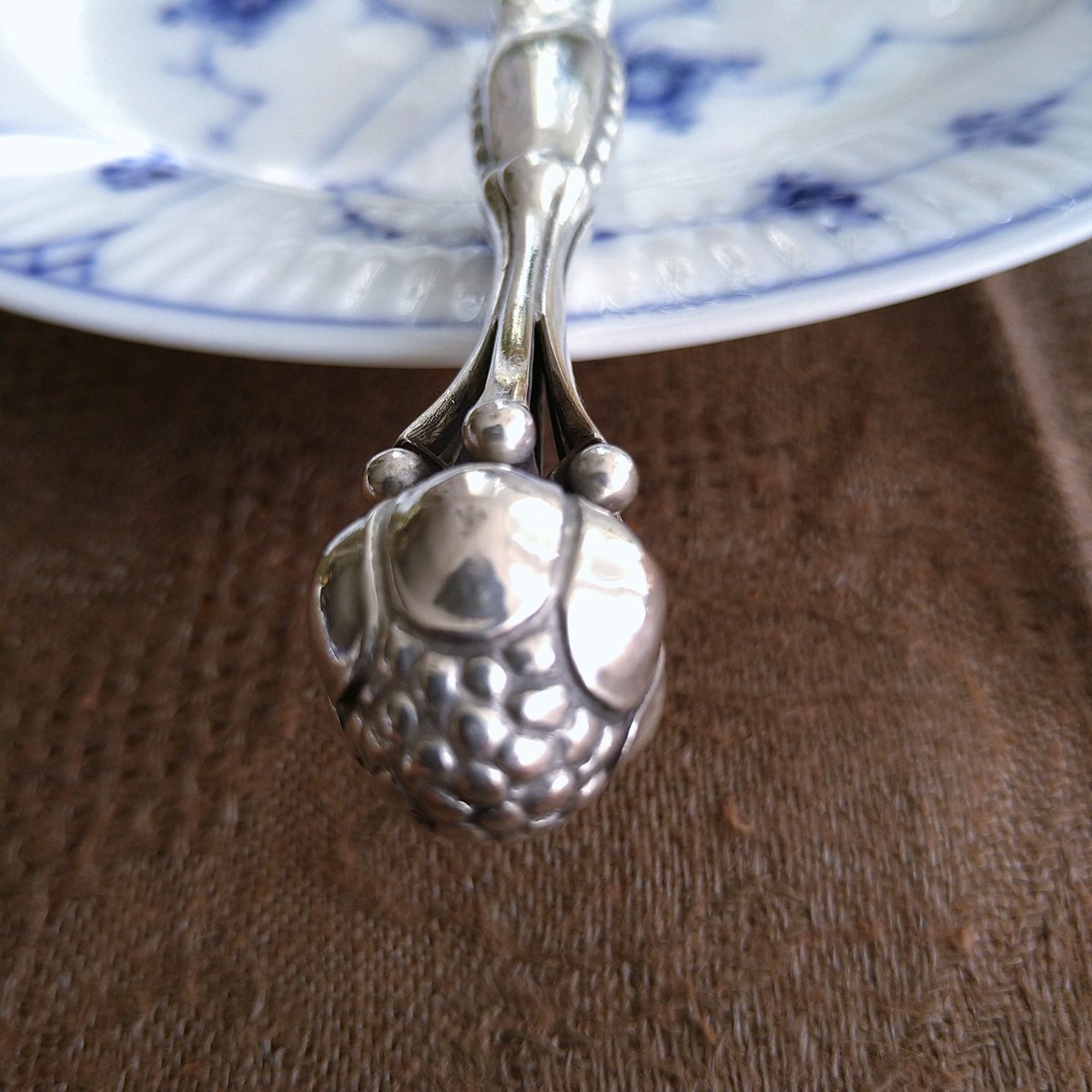 GeorgJensenオーナメンタルNo38のケーキサーパー20㎝L/Ornamental N