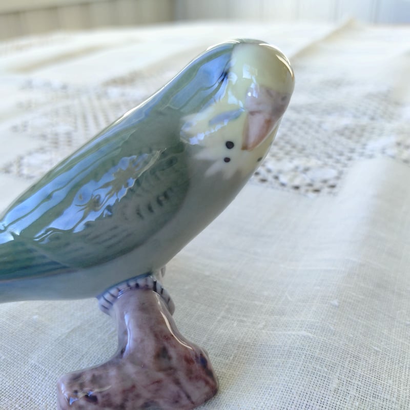 Bing＆Grondahlビングオーグレンダールのセキセイインコのピーちゃん