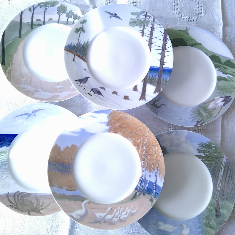 ロイヤルコペンハーゲン ロブスタープレート アールヌーヴォー 北欧ヴィンテージ ROYAL COPENHAGEN ロイヤルコペンハーゲン ロブスターディッシュ