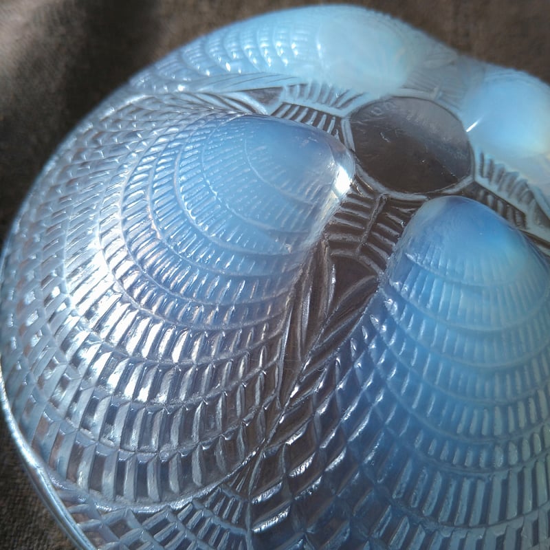 R.LaliqueルネラリックCOQUILLES.No.5/オパルセントのボウル直径