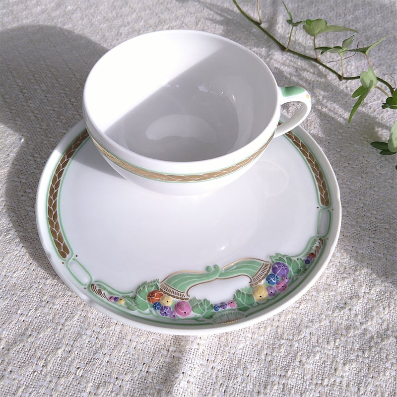 KPMベルリンのケレスカップソーサー/KPMBerlin Ceres cup and KPMベルリンのケレスカップソーサー/KPMBerlin Ceres cup and