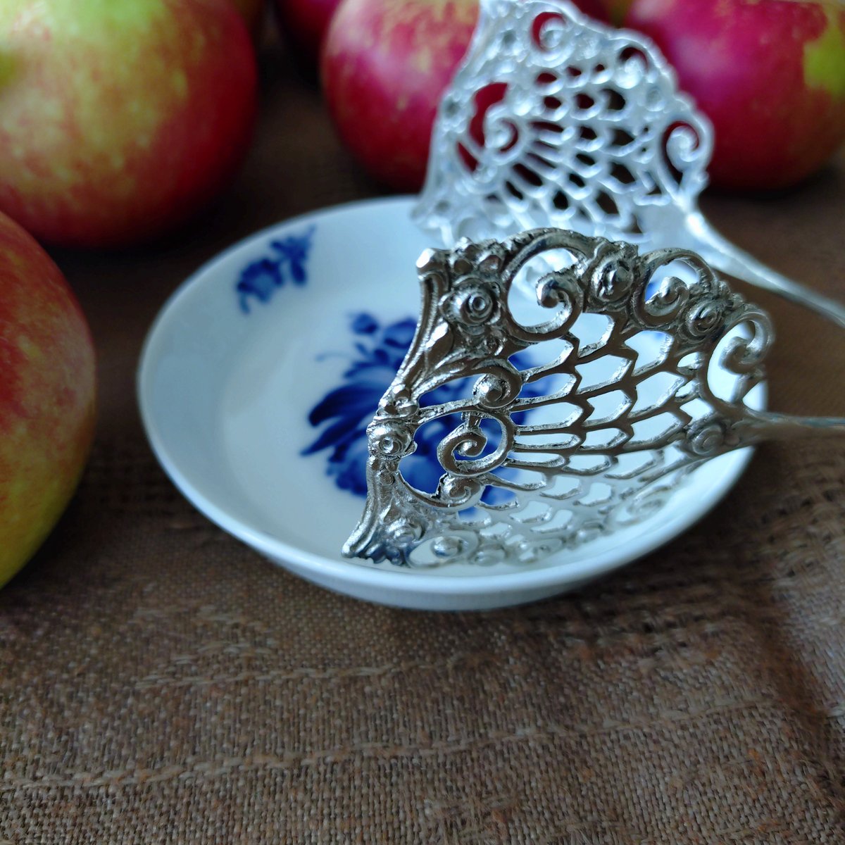 1933年スウェーデンJ.M.Johansson社シルバー830ケーキトング長さ約16