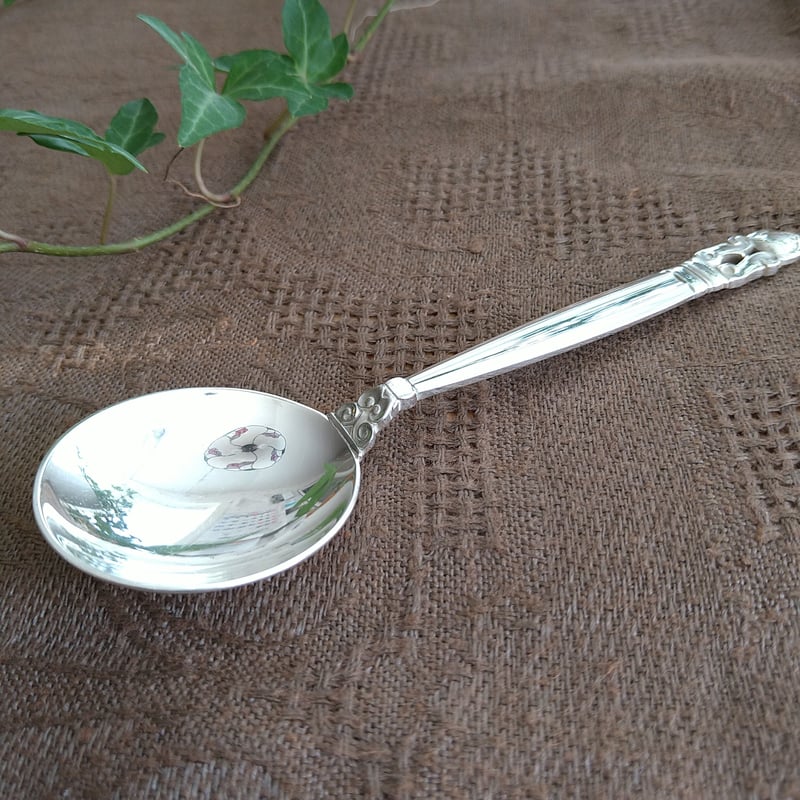 GeorgJensenエコーンのスプーンブイヨンスプーン/Acorn Bouillon GeorgJensenエコーンのスプーンブイヨンスプーン/Acorn Bouillon