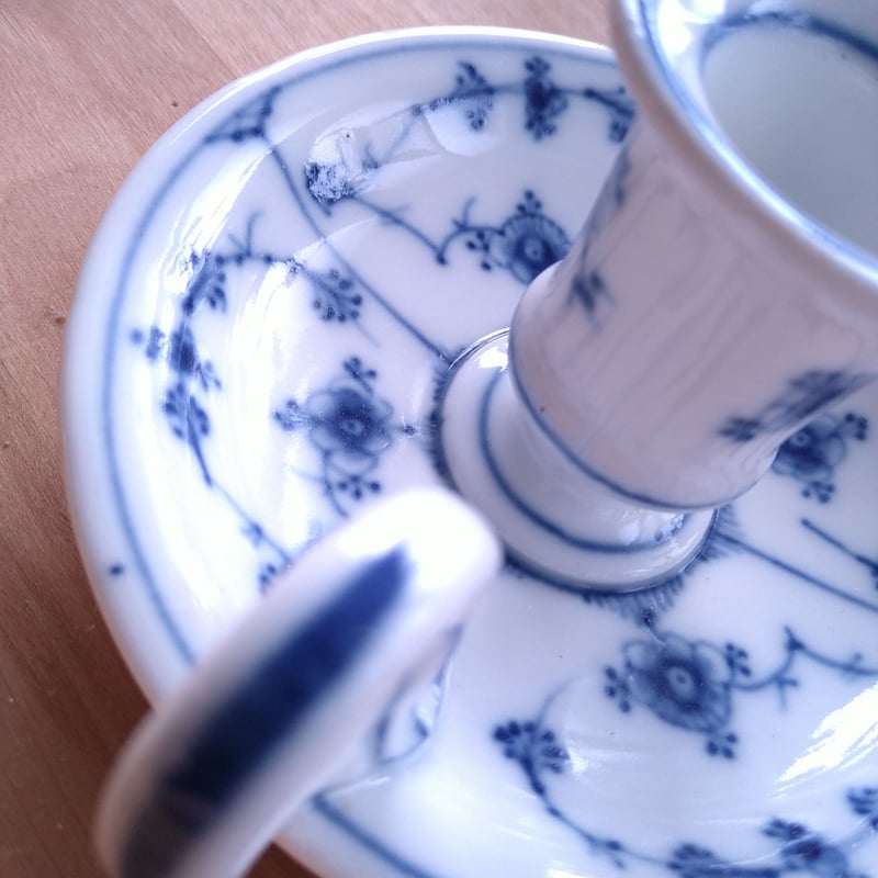 1853～1894年Bing＆Grondahlビングオーグレンダールの蝋燭立て/CandleS