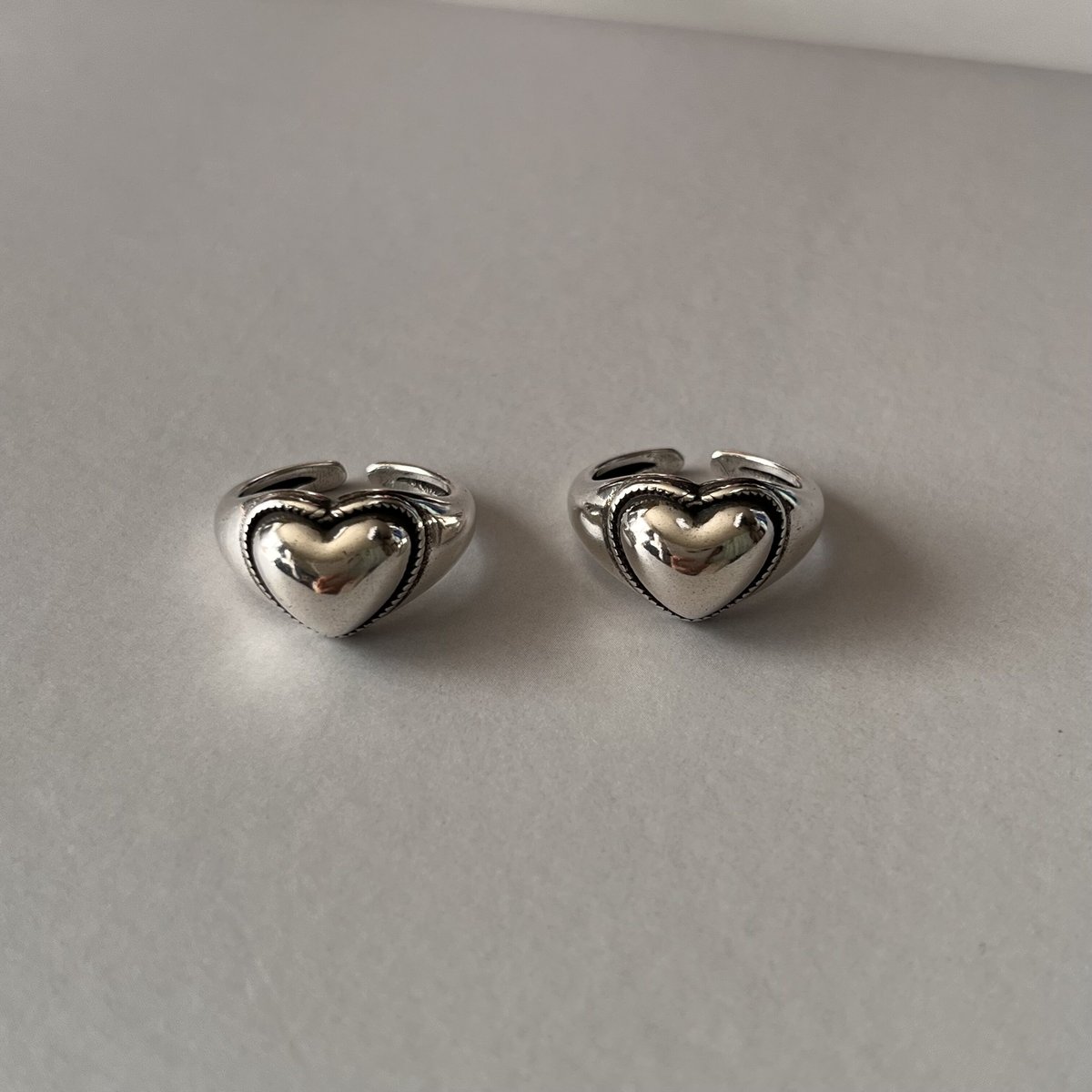 silver925 vintage heart ring | Grow1988