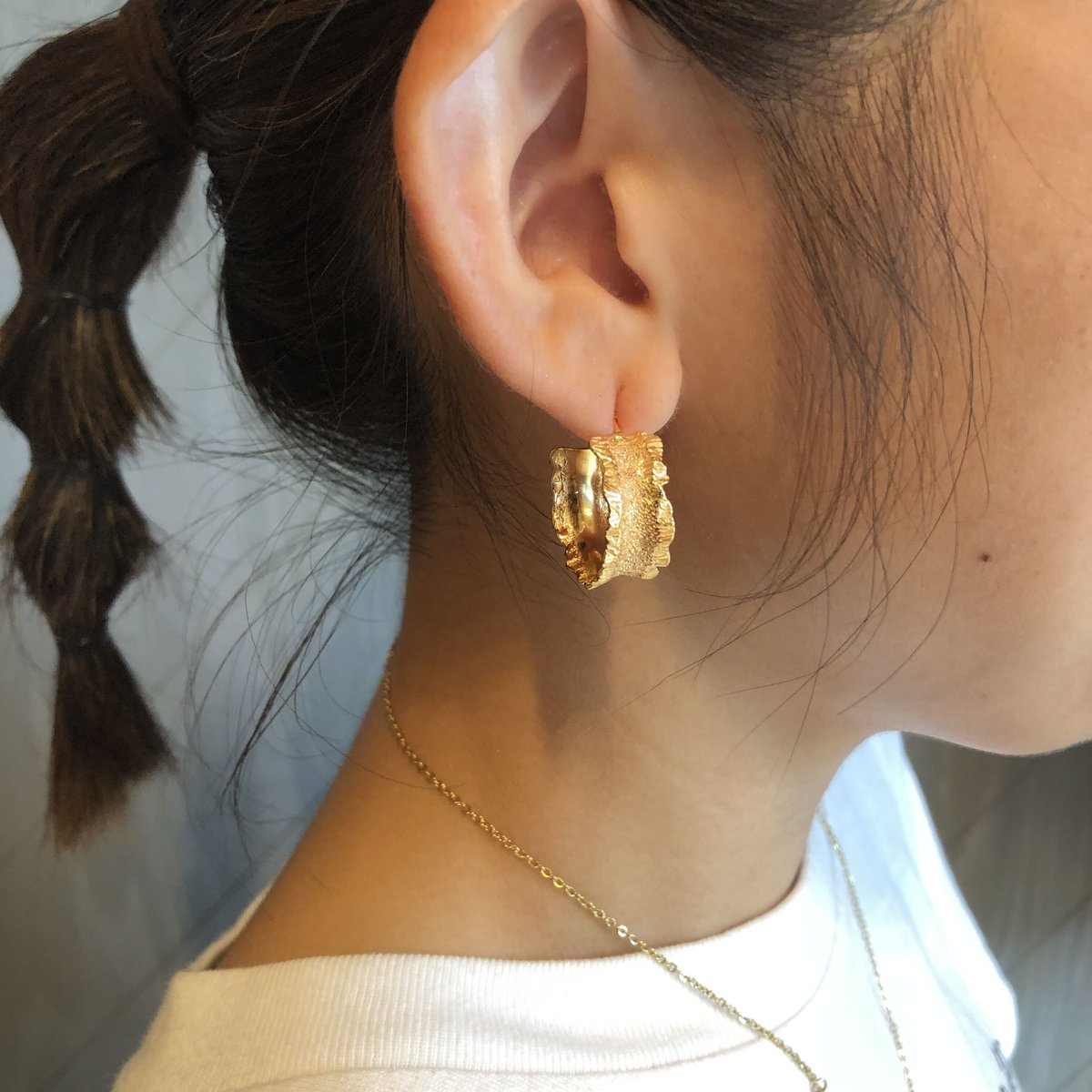 silver925 ピアス silver925 wavemetal pierce | Grow1988
