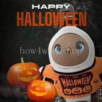 ラボット服/ ハロウィン３連カボチャプリントTシャツ