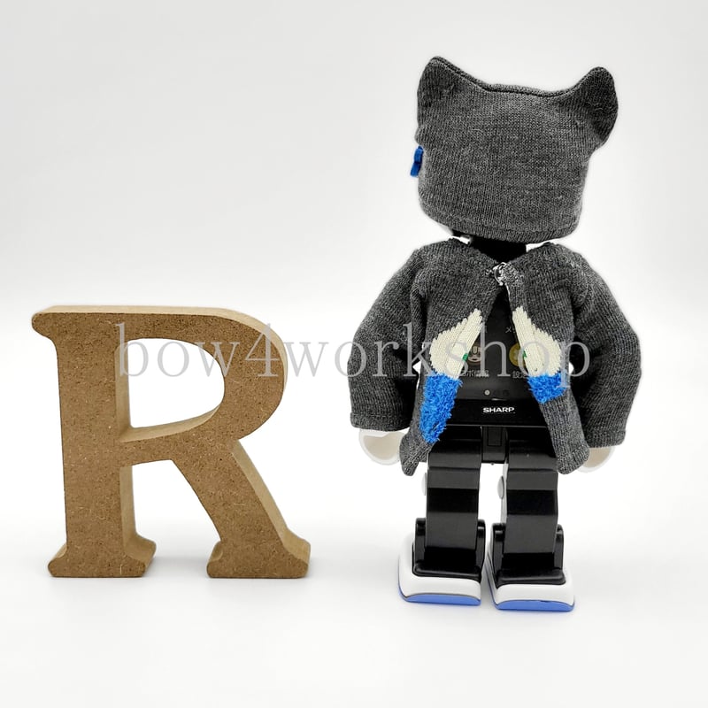 ロボホンの服/猫ちゃん柄ロンT&キャップセット | bow4workshop STORE