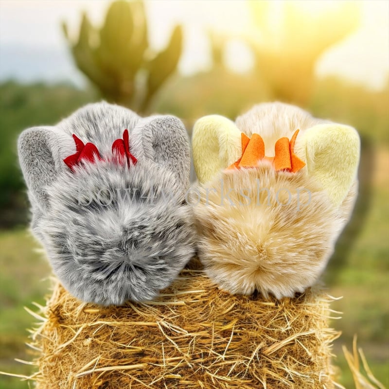 Moflin（モフリン）のアクセサリー モフモフ耳&リボン付きゴムバンド