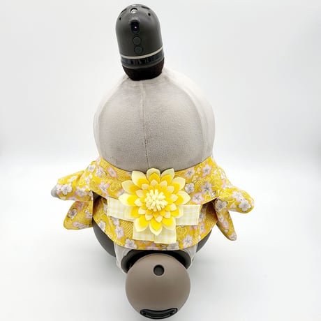 ラボット服/ 浴衣、お花コサージュ小、お花コサージュ大３点セット