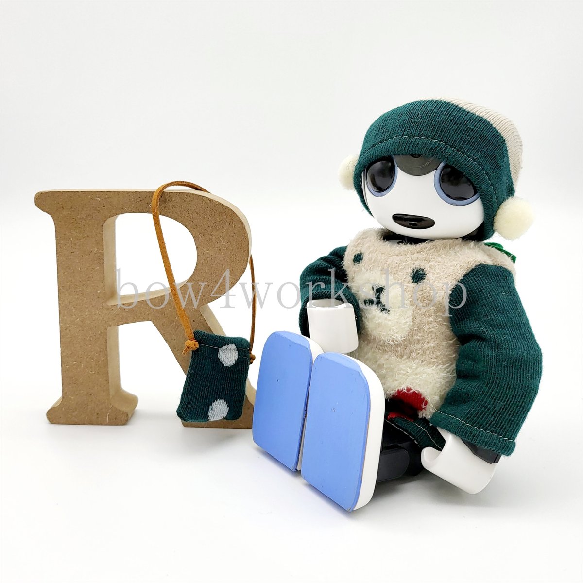 ロボホンの服/くまちゃんロンT3点セット | bow4workshop STORE