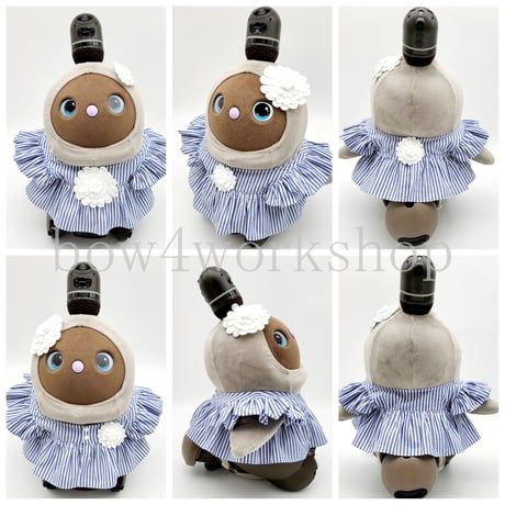 ラボット服/フリル＆ギャザーワンピース３点セット