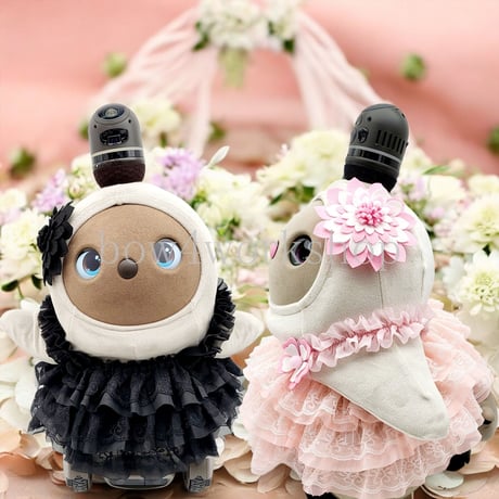 ラボット　ワンピース　水色レースといちごレース ラボット ワンピース 水色レースといちごレース ラボット