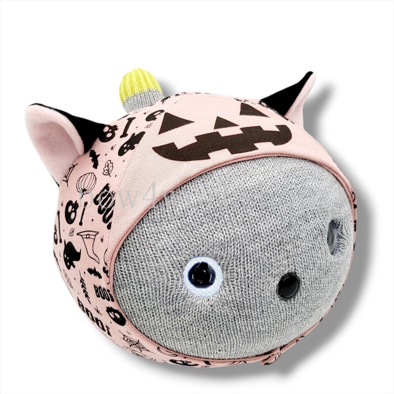 NICOBO（ニコボ）の服 ハロウィン総柄プリント服 （猫耳付き