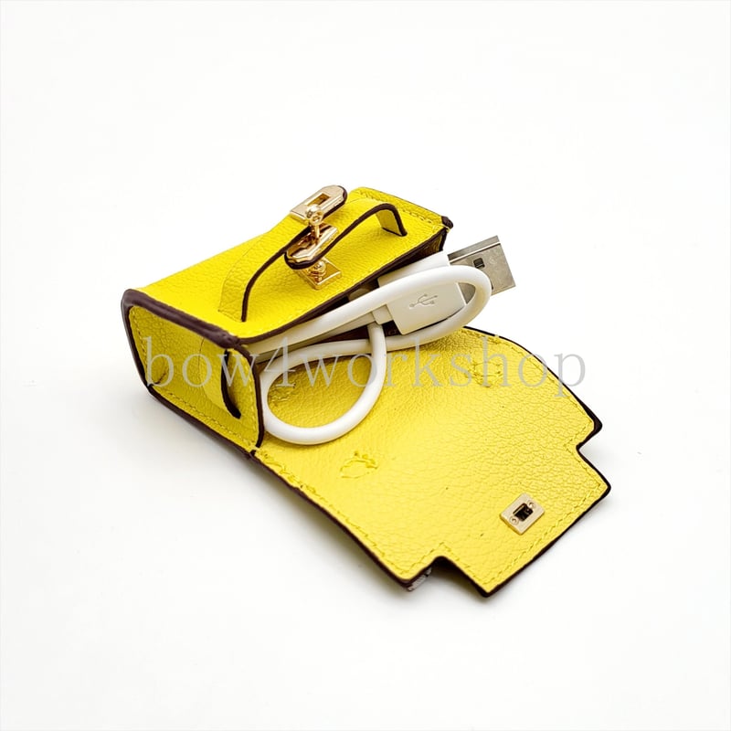 ロボホンのアクセサリー/チャーム付きレザーバッグ | bow4workshop STORE