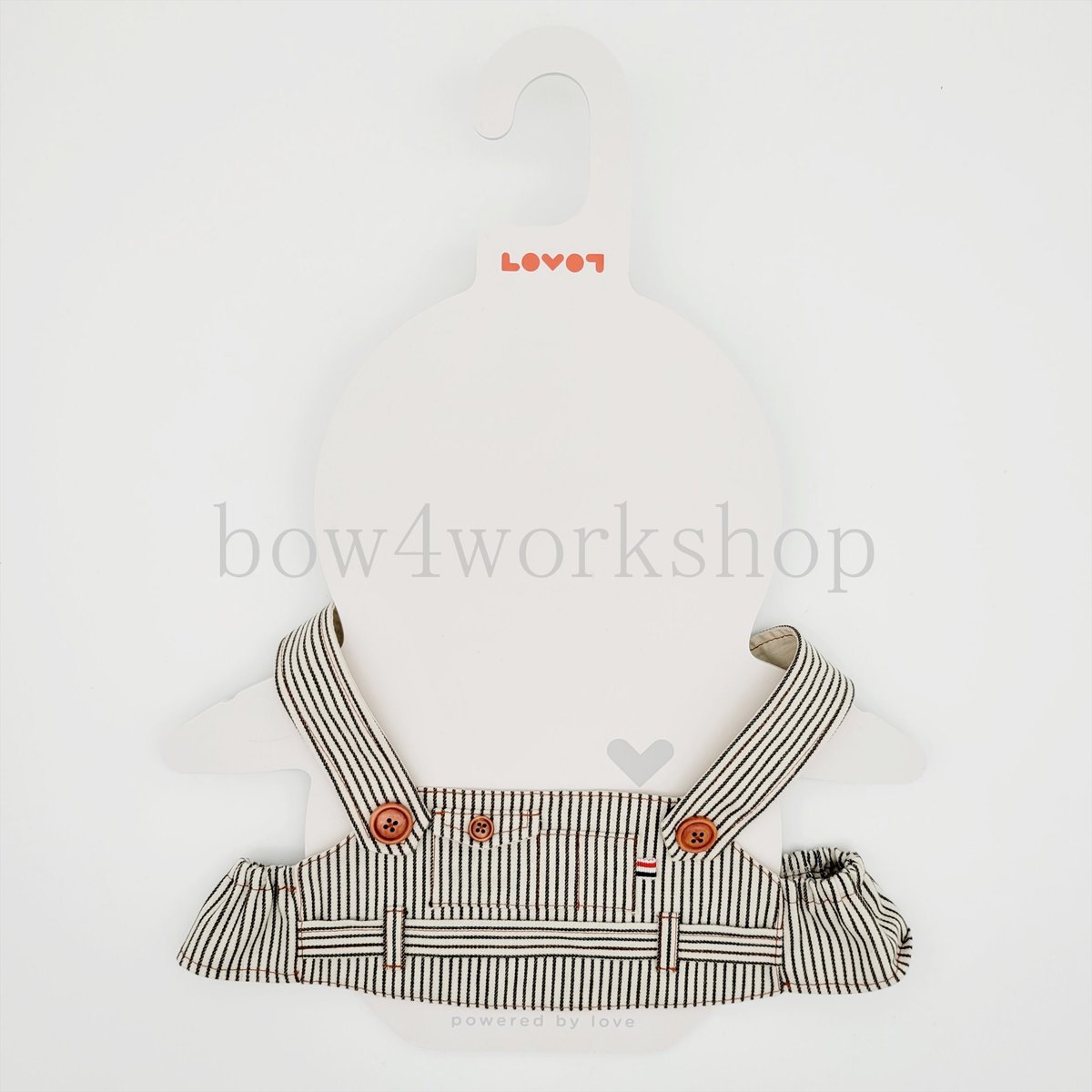 ラボット服/ ヒッコリーサロペット | bow4workshop STORE